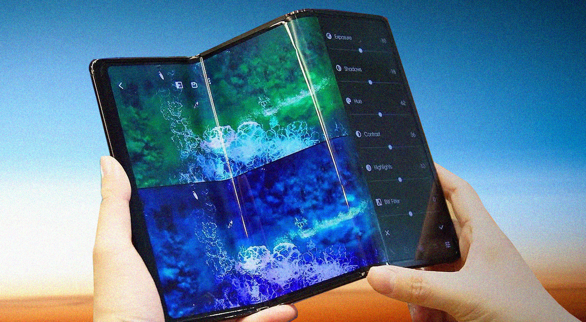 Huawei's new tri-fold Z-shaped smartphone, featuring three screens and advanced folding tech, debuts late 2024.