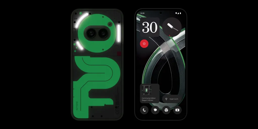 Launch the Phone 2A Plus Community Edition with Glow-in-the-Dark Design Created by Community Collaboration