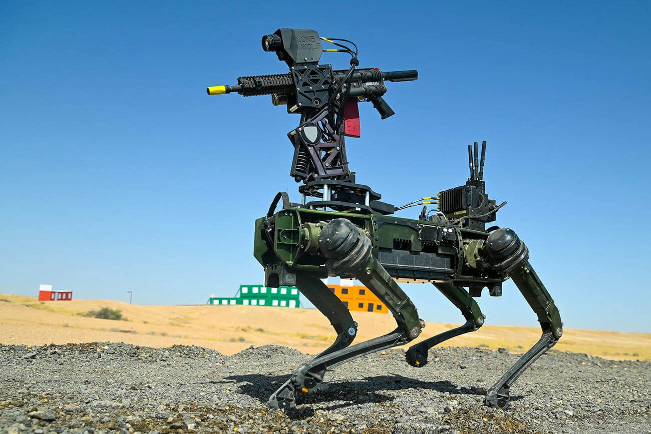 U.S. Army Tests AI-Powered Armed Robot Dog in Middle East to Boost Counter-Drone Capabilities