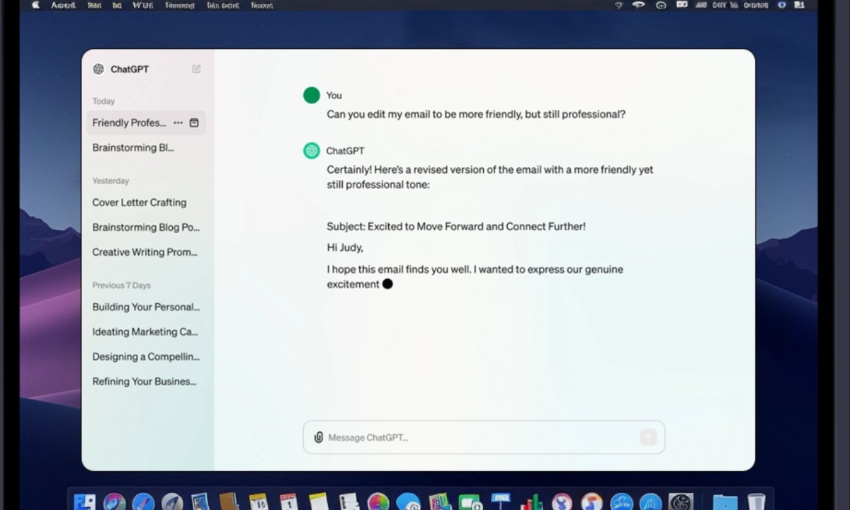 ChatGPT for Mac Introduces 'Work with Apps' Feature to Streamline Developer Workflows