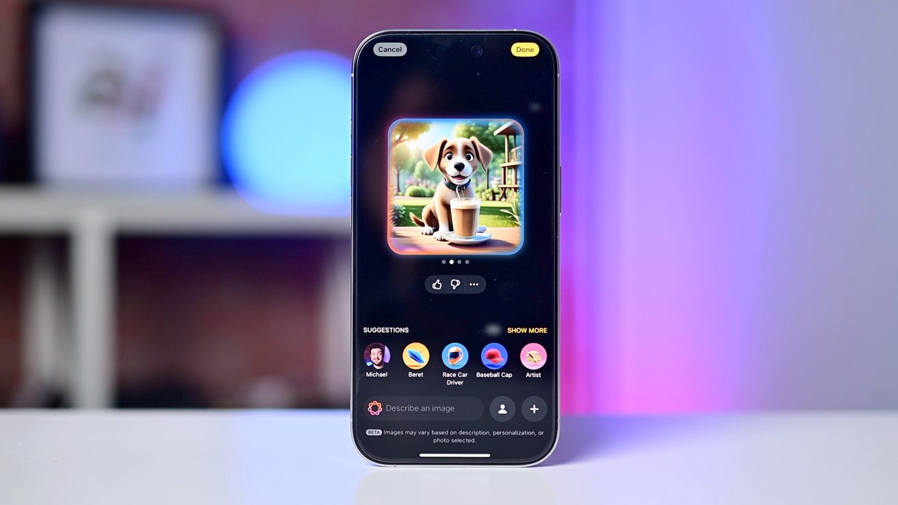 iOS 18.2 Beta Brings AI-Driven Genmoji, Visual Intelligence, and Image Playground Features to iPhones