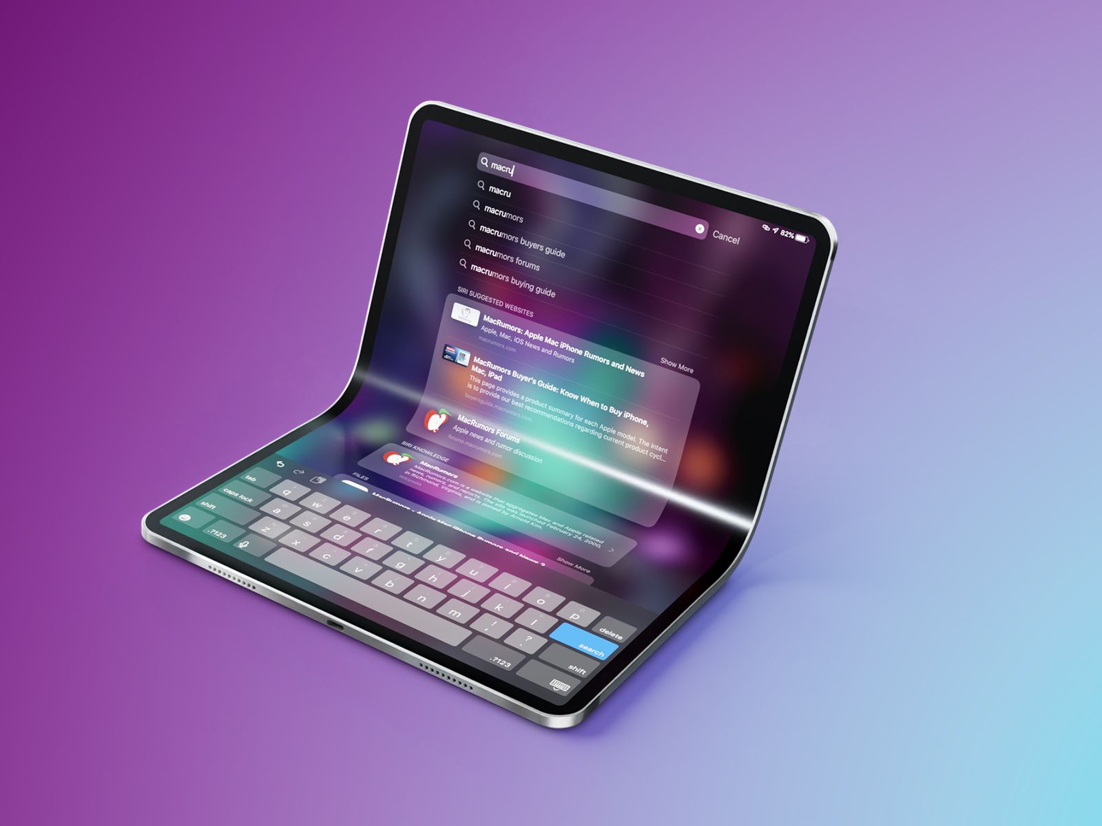 Apple Reportedly Developing Foldable 18.8-Inch iPad with macOS App Support, Targeting 2028 Launch